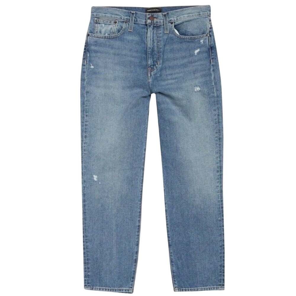 Something Navy Women’s 27 High Waisted Cigarette Ankle Jeans Slim Denim Pants
